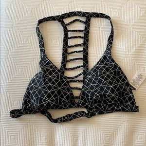 RVCA bathing suit top